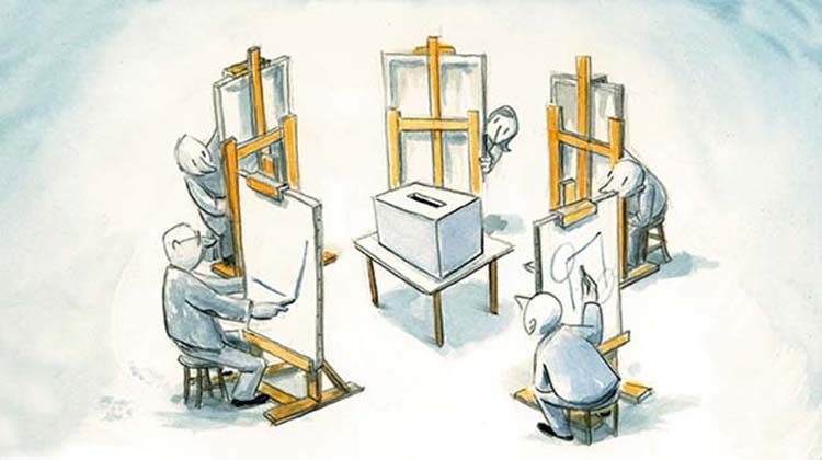 Los estados que votaron en la revocación, pero no en la elección