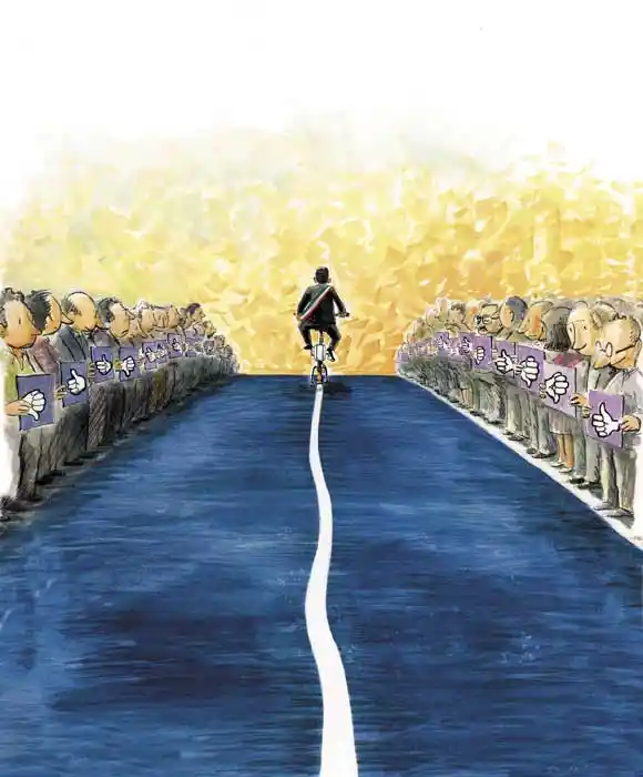 Aprobación presidencial y voto por el partido en el poder